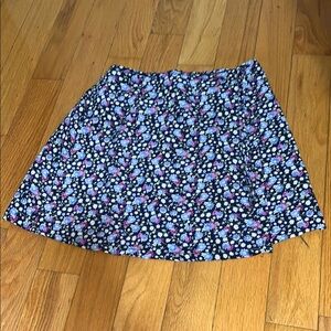 Floral print skirt